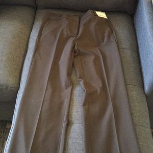NEW New York & Co Brown City Stretch Pant Sz 0T